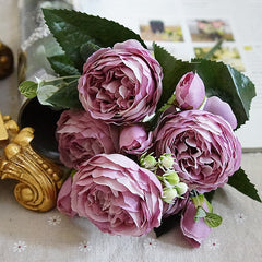 Artificial Roses - Faux Flowers for Decoration