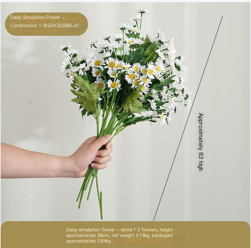 Handwoven Rattan Flower Basket for Creative Decor