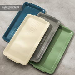 Nordic Stainless Steel Colorful Tray for Makeup Storage