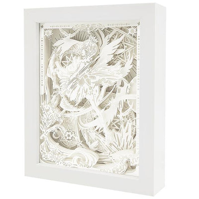 Creative Paper Cut Light with 3D Frame