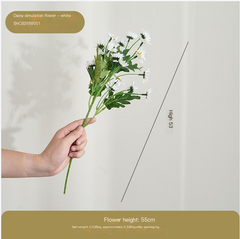 Handwoven Rattan Flower Basket for Creative Decor