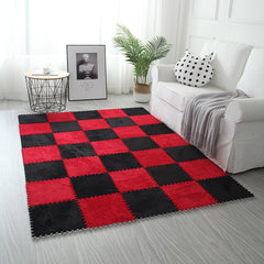 Nordic Ins Light Luxury Patchwork Carpet for Kids