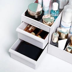 1pc Multifunctional Drawer Storage Box for Skin Care