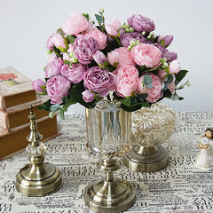 Artificial Roses - Faux Flowers for Decoration
