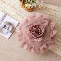 Princess Style 3D Sheer Floral Pillowcase for Bedroom
