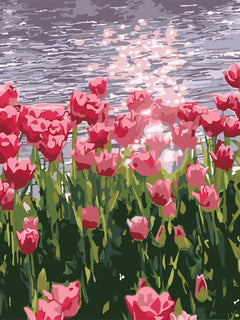 Frameless DIY 40x50 Oil Painting for Home Decor