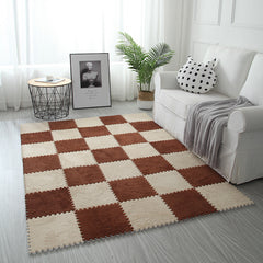 Nordic Ins Light Luxury Patchwork Carpet for Kids