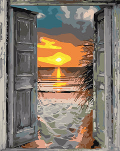 Frameless DIY 40x50 Oil Painting for Home Decor