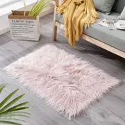 Rectangular Soft Shaggy Rug