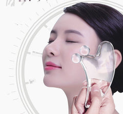 Crystal Face Slimming Tool with Gua Sha Board