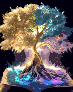 Frameless DIY 40x50 Oil Painting for Home Decor