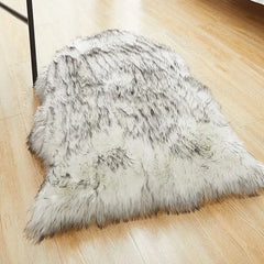 Modern Luxury Fluffy Faux Fur Rug for Bedroom Living Room