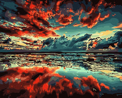 Frameless DIY 40x50 Oil Painting for Home Decor