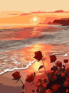 Frameless DIY 40x50 Oil Painting for Home Decor