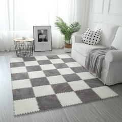 Nordic Ins Light Luxury Patchwork Carpet for Kids