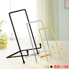 European Style Iron Stand for Tablet Frame & Display