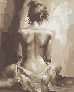 Frameless DIY 40x50 Oil Painting for Home Decor