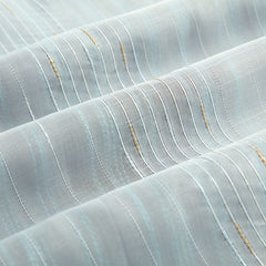 Simple Modern Fishbone Sheer Fabric for Home Décor