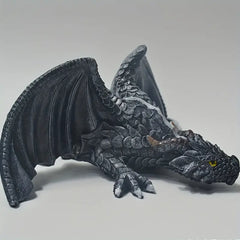 Gothic Dragon Resin Sculpture for Indoor and Outdoor Decor