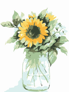 Frameless DIY 40x50 Oil Painting for Home Decor