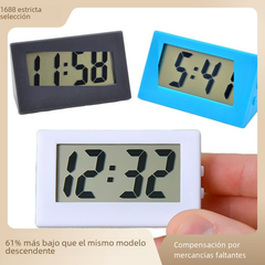 Mini Silent Triangle Desk Clock for Office and Study