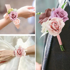 Artificial Silk Flower Combo Set for DIY Arrangements