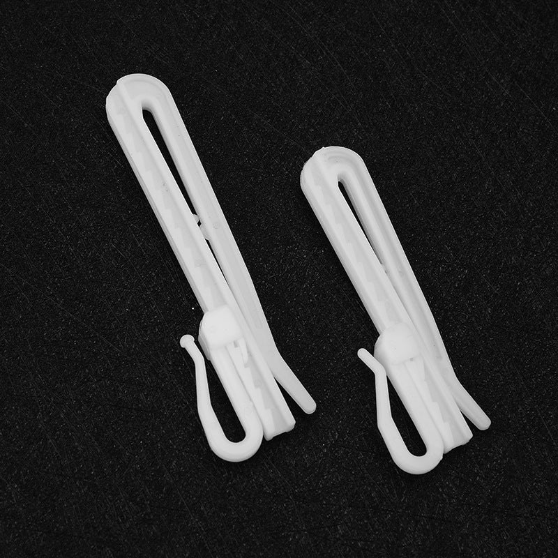 Adjustable Electric Curtain Track Plastic Hooks